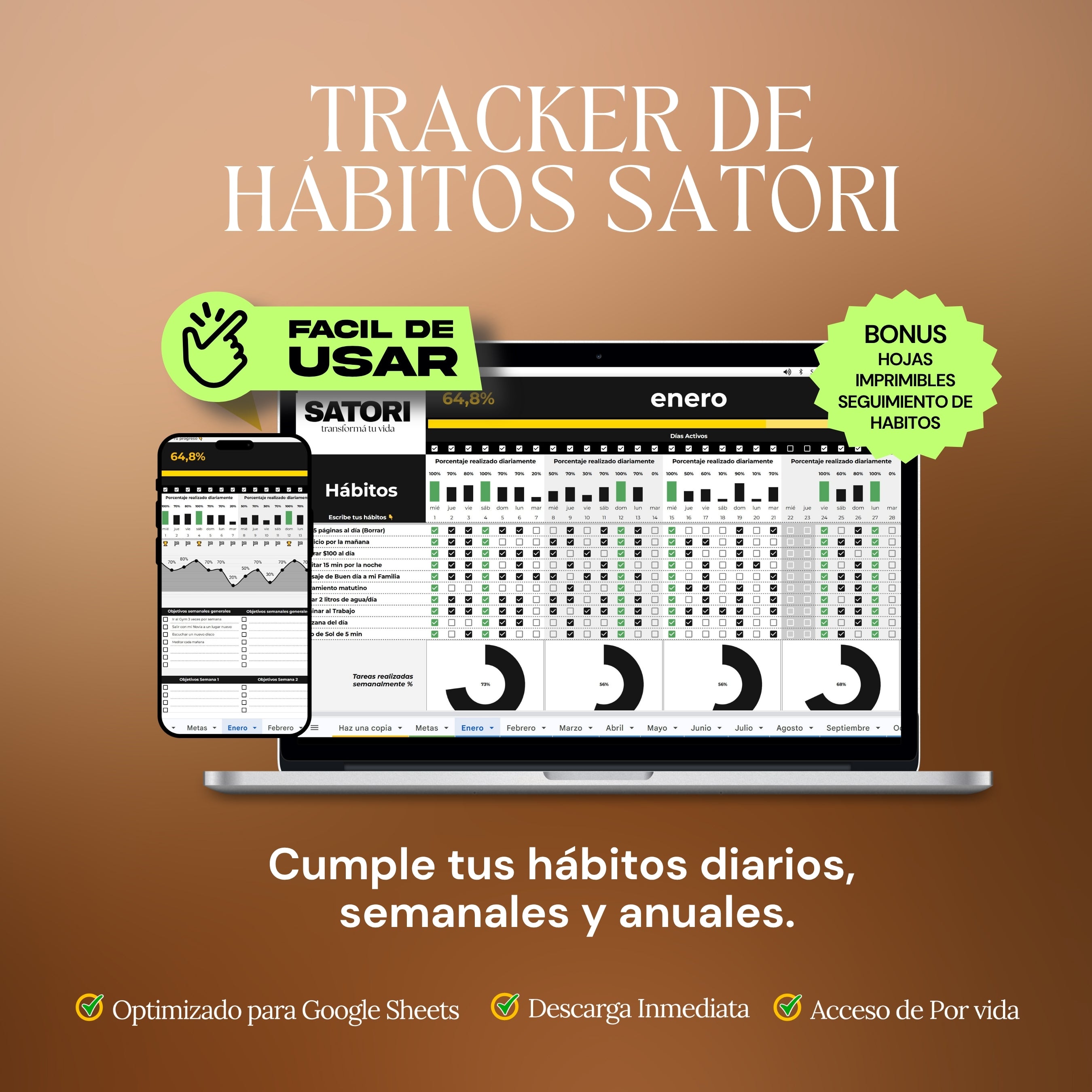 Tracker de Hábitos Satori